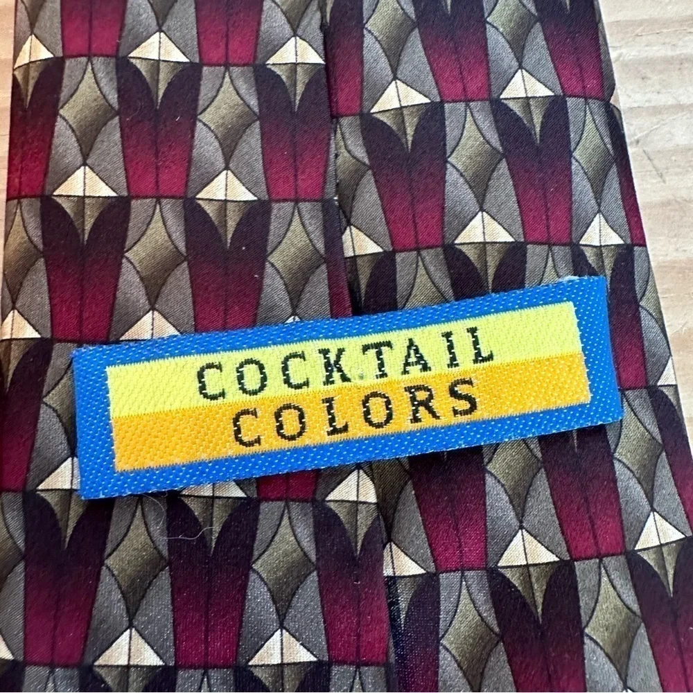 Bundle of two mens silk ties